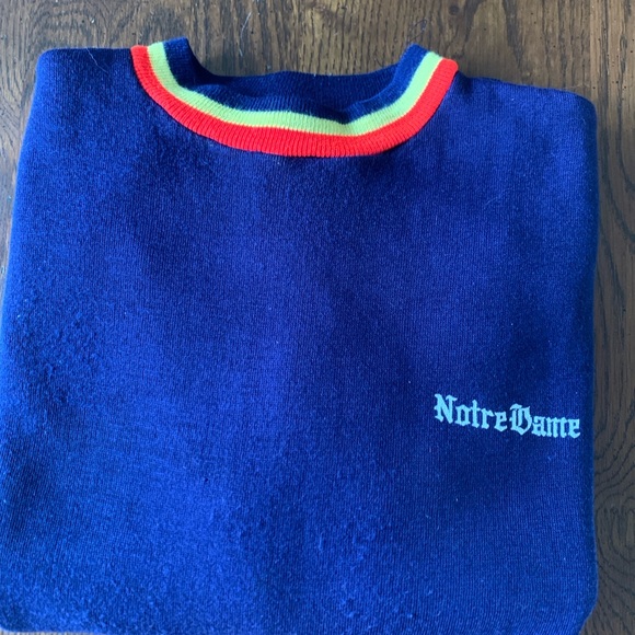 Vintage 1960’s Notre Dame sweatshirt - Picture 2 of 3